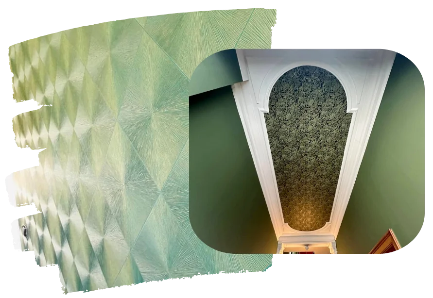 Pose de papier peint à Grâce Hollogne - Anzaldi Peinture