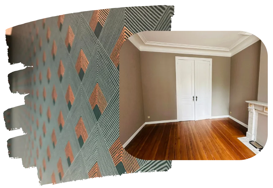 Peinture et Pose de papier peint à Grâce Hollogne - Anzaldi Peinture