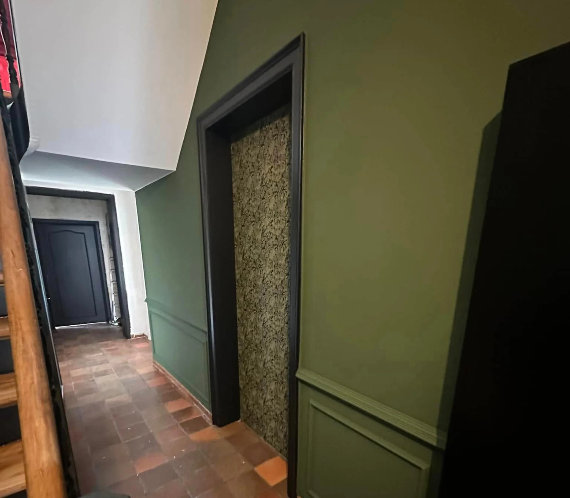 Rénovation couloir - Peintre Anzaldi - Liege